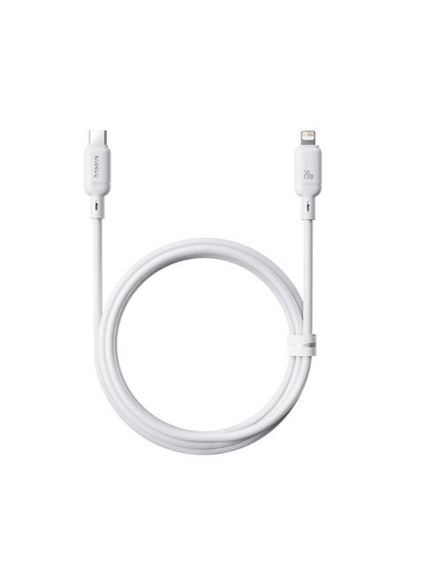 Baseus Silky Series Fast Charging Cable Type-C to iP 20W Moon White