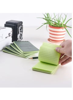 Y&D 5Packs All Weather Shower Waterproof Notebook, Pocket Size Tactical Notepad Top Spiral Memo Notes Green Grid Paper Eye Protection for Outdoor Activities Recording (3.2 x 5.5 in)  - Image 4