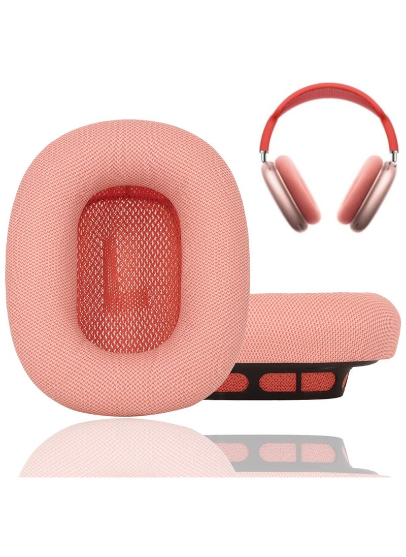 Generic - Ear Cushions for AirPods Max Headphones Earpads Replacement Ear Pad Covers Earmuffs with Protein Leather Memory Foam and Magnet (Pink) - Image 1