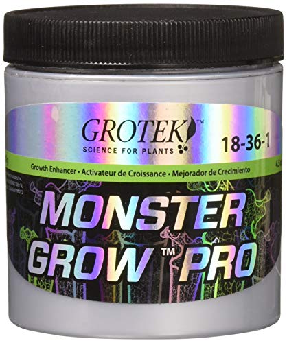 Grotek GTMG6020 Monster Grow Hydroponic Nutrients, 130g, Black - Image 4
