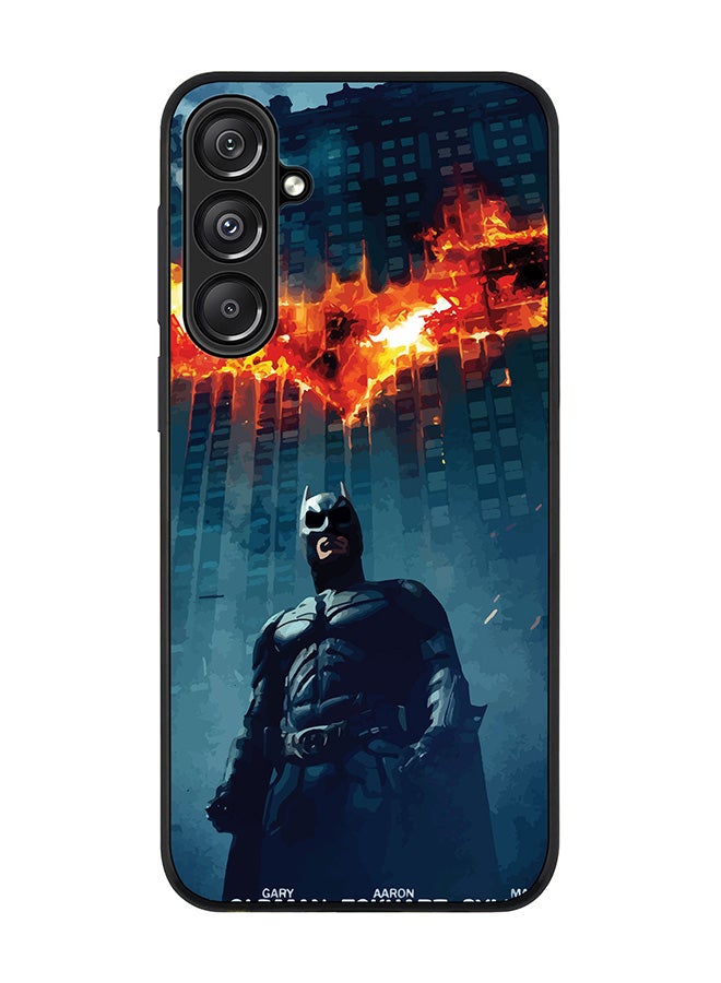 Stylizedd For Samsung Galaxy A16 / A16 5G Case,Slim fit Camera Protection, Shockproof Thin Phone cover - Burning Batman - Image 1