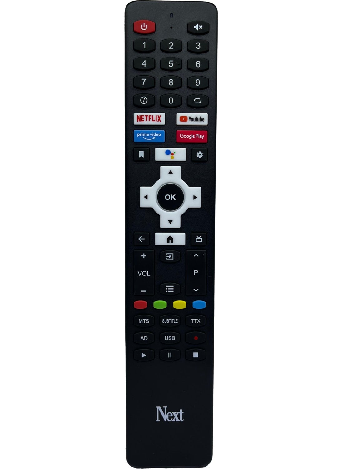 Next Google Android LED TV Remote 
