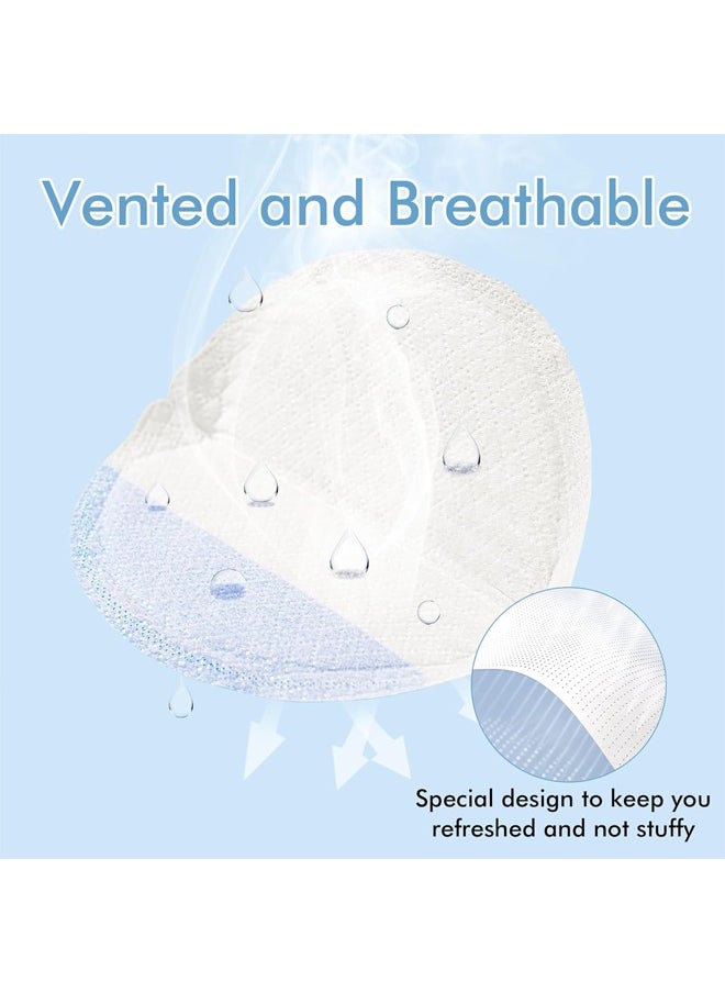 Ultra-Breathable Nursing Pads Disposable Ultra-Thin, Super Absorbent Breast Pads for Leaking Milk, Soft and Stay Dry Breastfeeding Pads Portable, Breathable Nipple Pads Individually Wrapped 100 Count