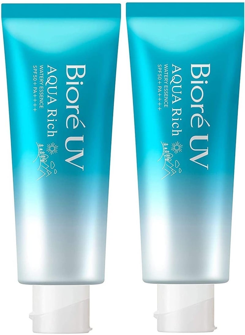 Bioré Sarasara UV Aqua Rich Watery Essence Sunscreen SPF50+ PA+++ - 70g (Pack of 2) - pzsku/Z39BBDFA15A9F0C41B856Z/45/1742970722/d9f90ee1-8f4f-41d2-88ba-4940ae6f8118