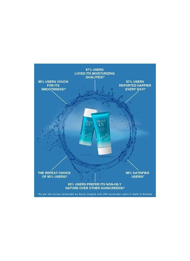 Bioré Sarasara UV Aqua Rich Watery Essence Sunscreen SPF50+ PA+++ - 70g (Pack of 2) - pzsku/Z39BBDFA15A9F0C41B856Z/45/_/1726559901/e41c4e47-18b8-4b21-a709-c1d4ccaee751