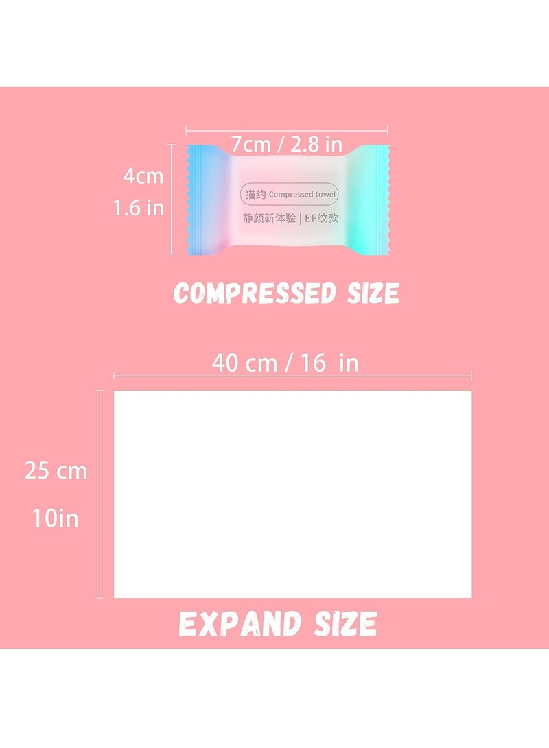 KASTWAVE Compressed Towel Tablets,22PCS Large Disposable Face Towel Washcloths, Camping Towel Portable, Soft Reusable Paper Towel for Travel Kitchen Hiking Outdoor Sport Beauty Salon (16 X 10 In  ) - Image 4