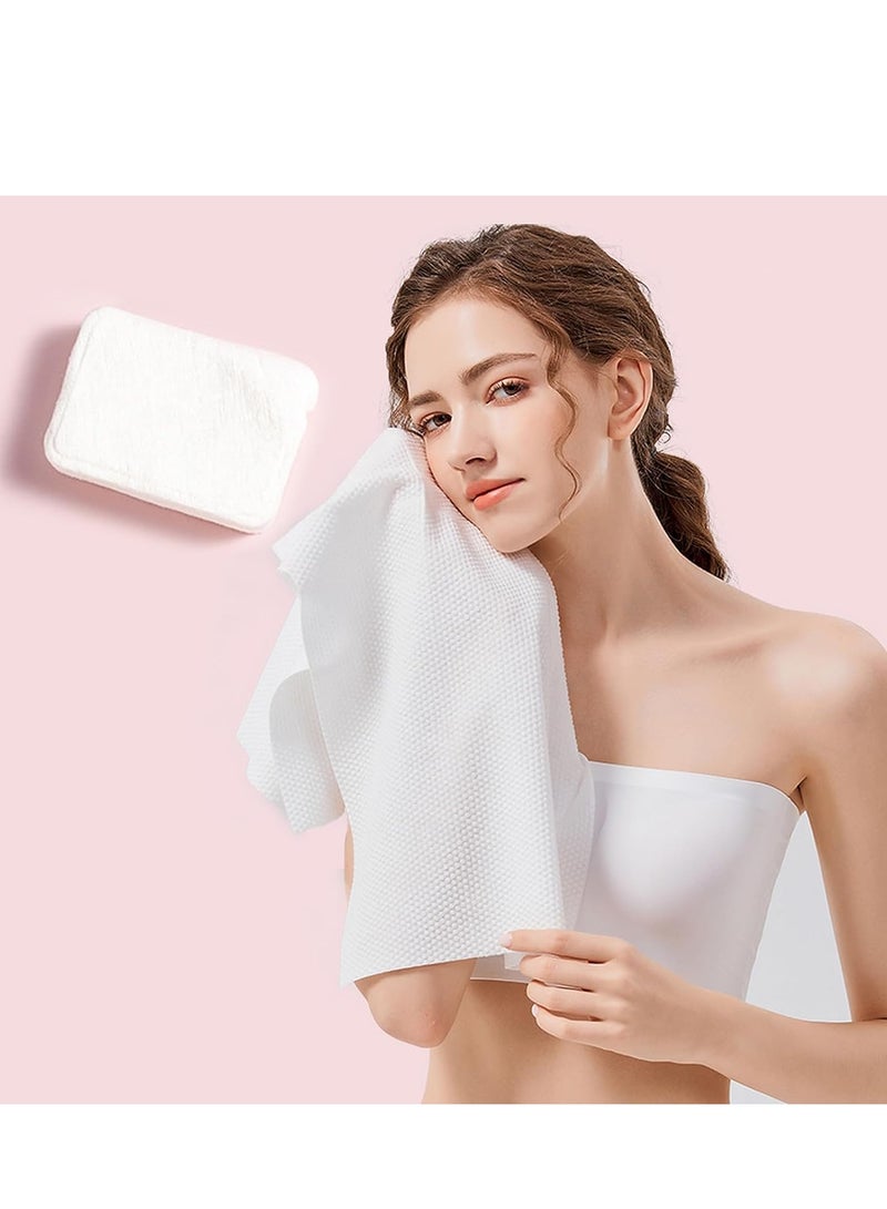 KASTWAVE Compressed Towel Tablets,22PCS Large Disposable Face Towel Washcloths, Camping Towel Portable, Soft Reusable Paper Towel for Travel Kitchen Hiking Outdoor Sport Beauty Salon (16 X 10 In  ) - Image 3