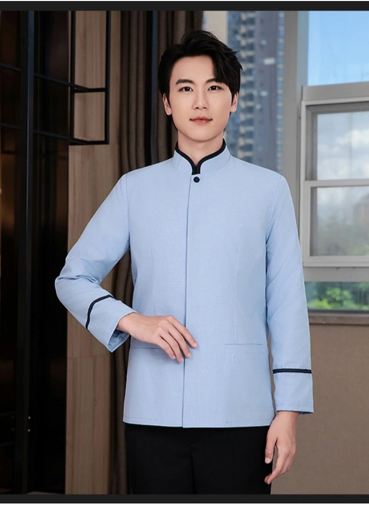 KUYING New Summer Cleaner Work Clothes 