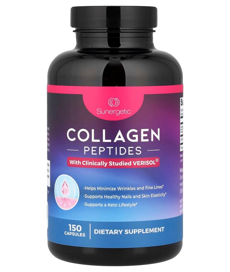 Collagen Peptides 150 Capsules (500 mg per Capsule)