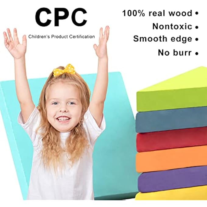 كتل خشبية ملونة بأشكال هندسية - لغز تانغرام - ألعاب فرز وتكديس للسفر - ألعاب تعليمية مونتيسوري للأطفال من عمر 3 سنوات فما فوق (7 قطع و200 نمط) - Image 3