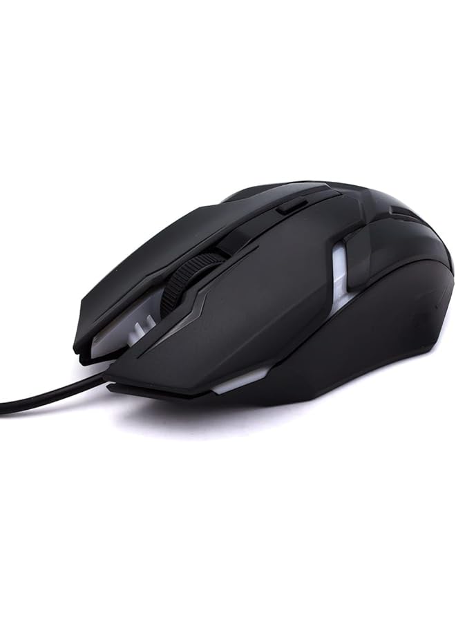 erorex Gaming Mouse Pad Fabric Surface Anti Slip Natural Rubber Base With Ultra Fast Optical Sensor Mouse Gray - Image 3