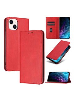 Suteni Flip Cover Card Slots Magnetic Leather Phone Case for iPhone  - Image 2