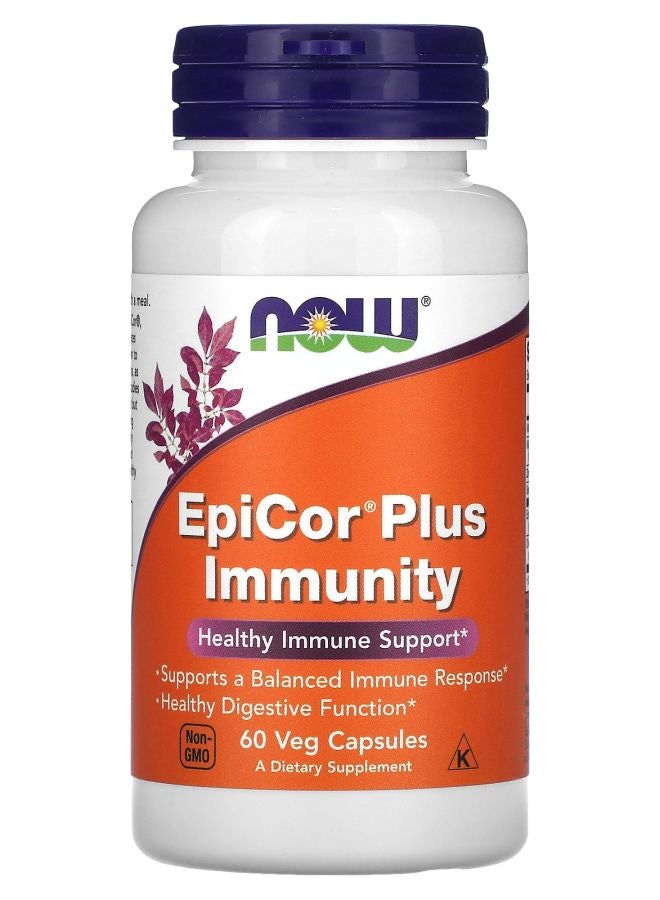 now EpiCor Plus Immunity 60 Veg Capsules