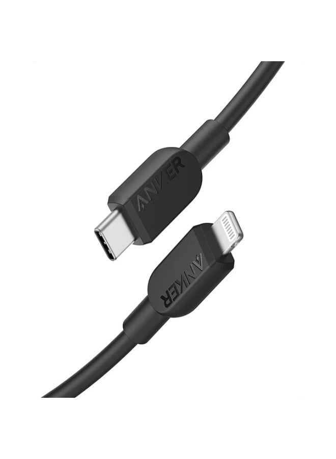 Anker 310 USB-C to Lightning Cable A81A2, Fast Charging and Data Transfer, MFi Certified iPhone Charging Cable, Durable and Reliable Design, Compatible with iPhone, iPad, and AirPods - Image 2