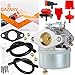 QAZAKY 640298 Carburetor Compatible with Tecumseh OH195SA 5.5HP OHSK70 7HP 4-Cycle Snowblower 2-Stage Craftsman Toro - Image 2