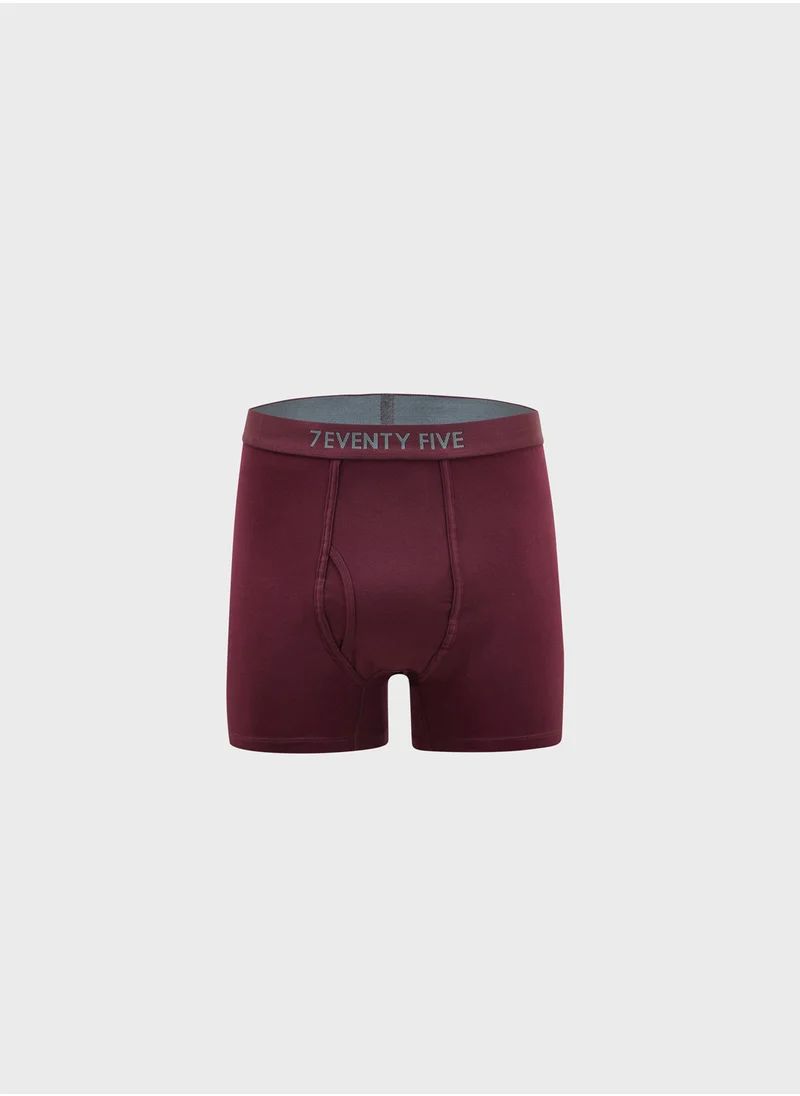 سفنتي فايف بيسيكس Pack Of 3 Boxers