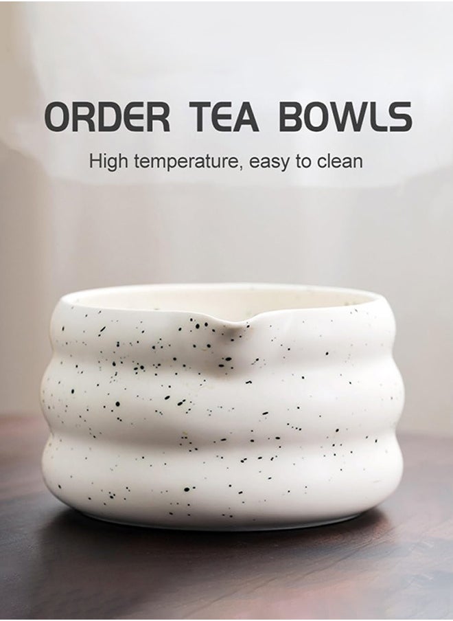 Gaayou 7PCS Matcha Set, Matcha Whisk Set, Matcha Kit with Ceramic Bowl, Matcha Tea Tool Matcha Tea Set Traditional Tea Set  - Image 3