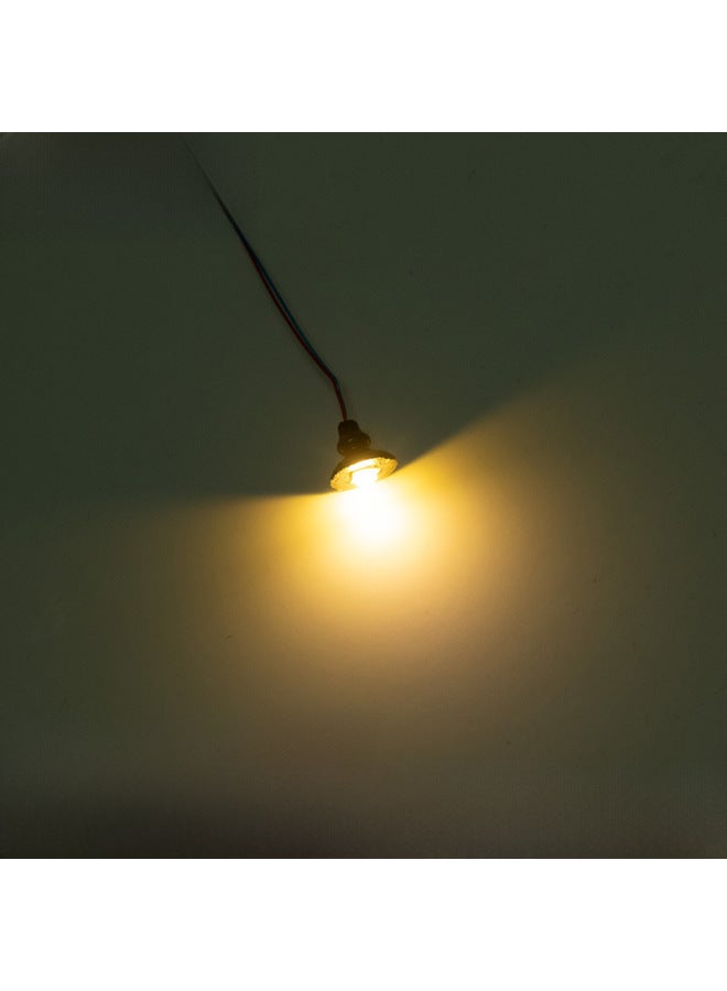 Moss Micro Landscape Decoration Lamp Building Sand Table Model Wall Lamp Material With Lamp Model Ceiling Lamp-Color:Dark Green  - Image 2