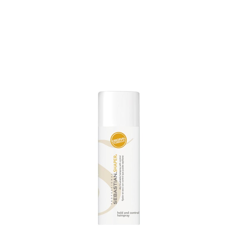 Sebastian Professional Shaper, Classic 80% VOC, Humidity-Resistant, Medium to Strong Hold, 24-Hour Control, Travel Size, Mini Hairspray, 1.5oz - Image 1