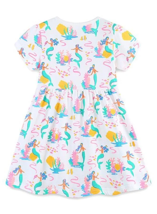 YUNIQEE Mermaid Print Dress