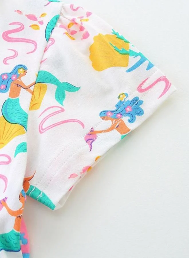 YUNIQEE Mermaid Print Dress