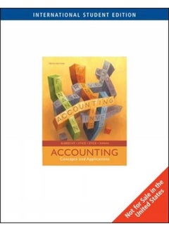 Accounting Concepts and Applications  Ed   10