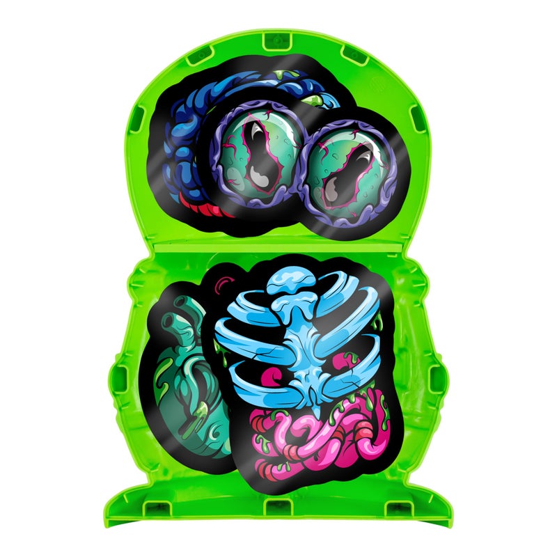 Treasure X Mega Alien Dissection with 35 Plus Surprises Inside | Dissect The 12" Tall Alien | Rescue The 4 Alien Treasure Hunters | Discover Alien Weapons, Stickers, Plus 4 Alien Treasures - Image 5