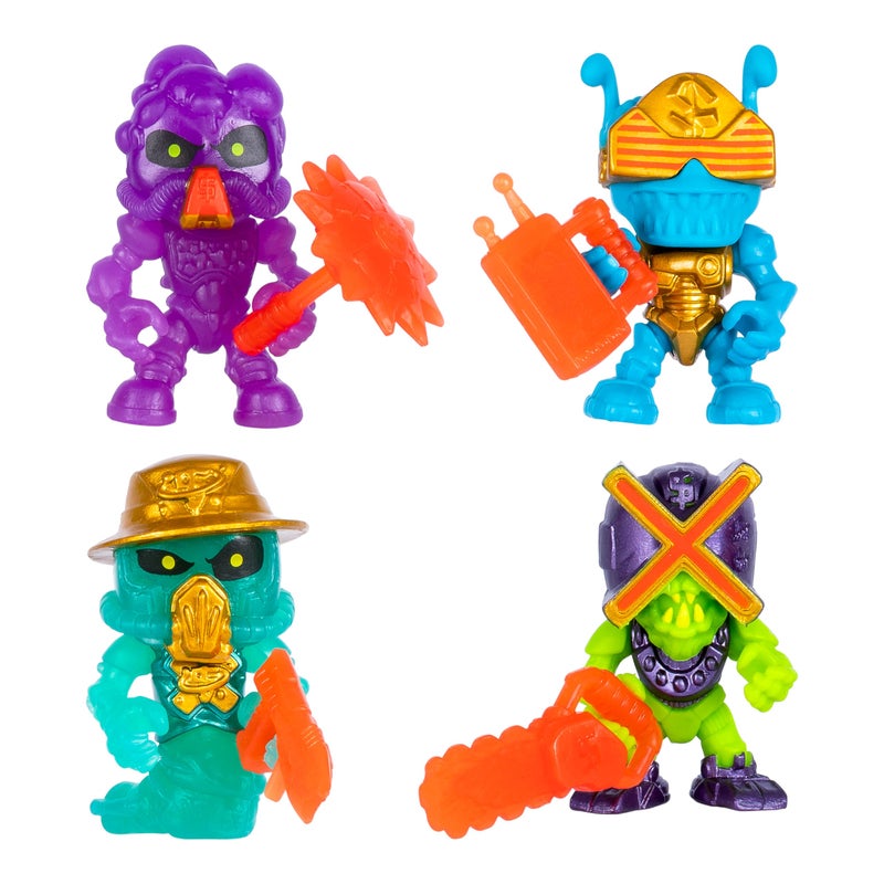 Treasure X Mega Alien Dissection with 35 Plus Surprises Inside | Dissect The 12" Tall Alien | Rescue The 4 Alien Treasure Hunters | Discover Alien Weapons, Stickers, Plus 4 Alien Treasures - Image 4