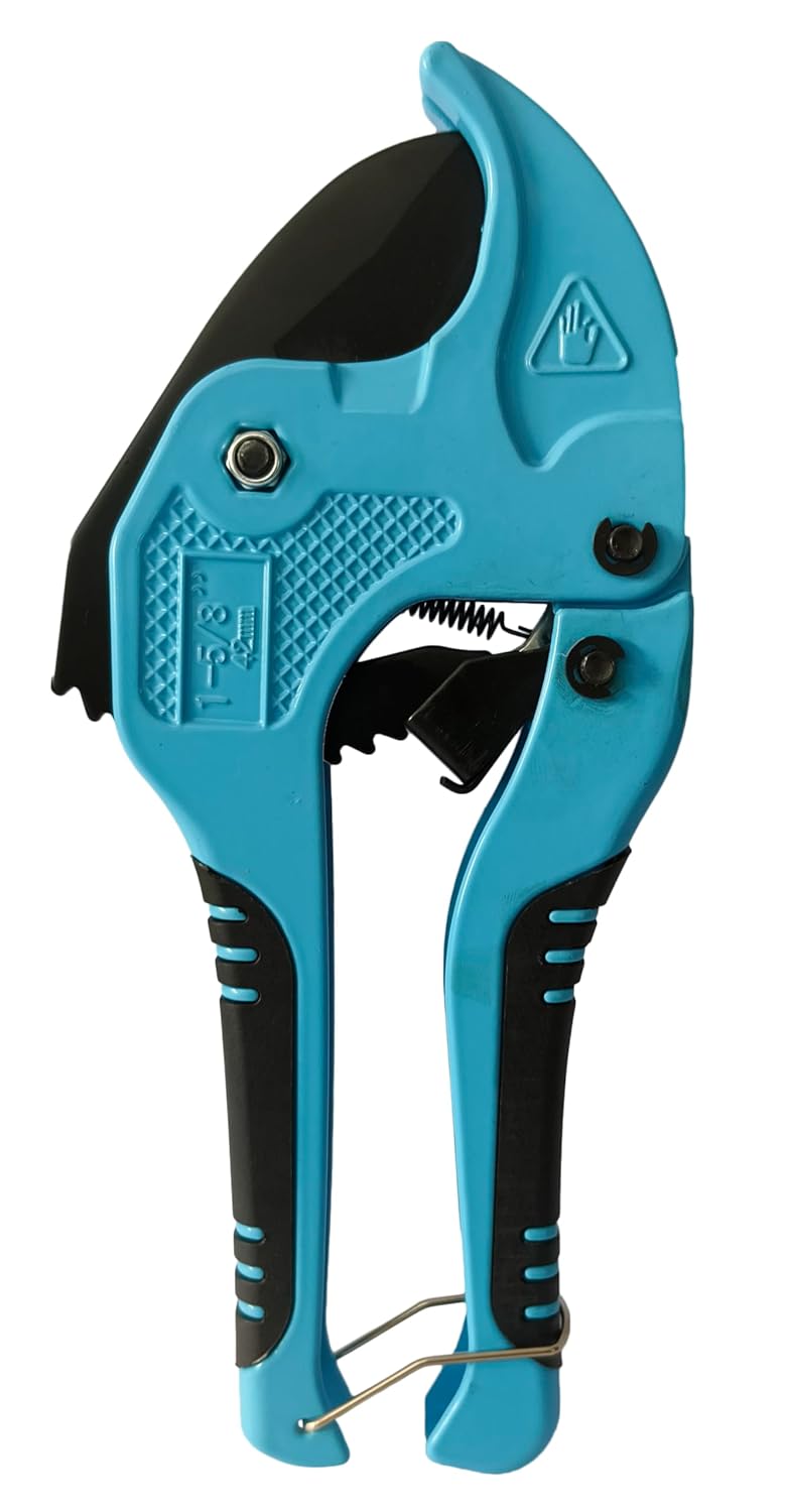 Inditrust Inditrust 342mm Cutter for PVC Plastic PPR Vinyl Rubber Tube High Quality Aluminum Plastic PVC Pipe Cutter Quick Release Type  - Image 1