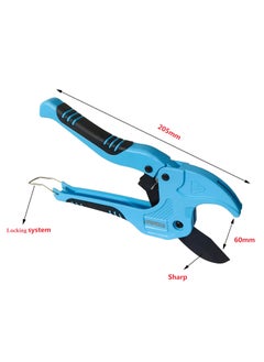 Inditrust Inditrust 342mm Cutter for PVC Plastic PPR Vinyl Rubber Tube High Quality Aluminum Plastic PVC Pipe Cutter Quick Release Type  - Image 4