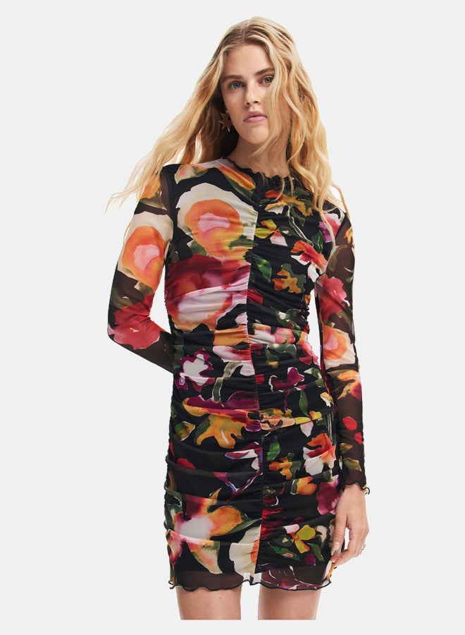 DESIGUAL Short floral dress  - Image 2