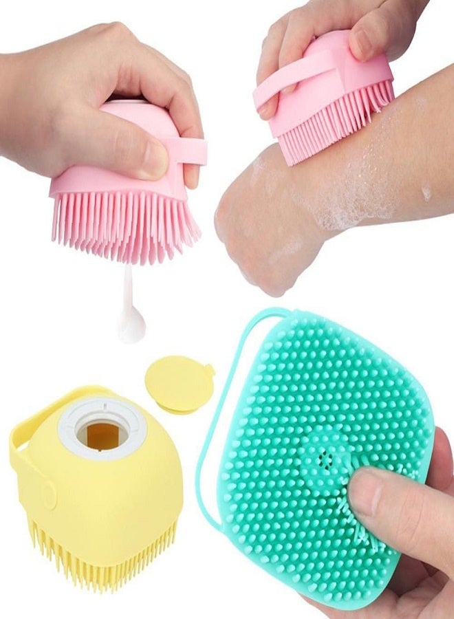 Silicone Massage Bath Brush Multicolour - Image 2