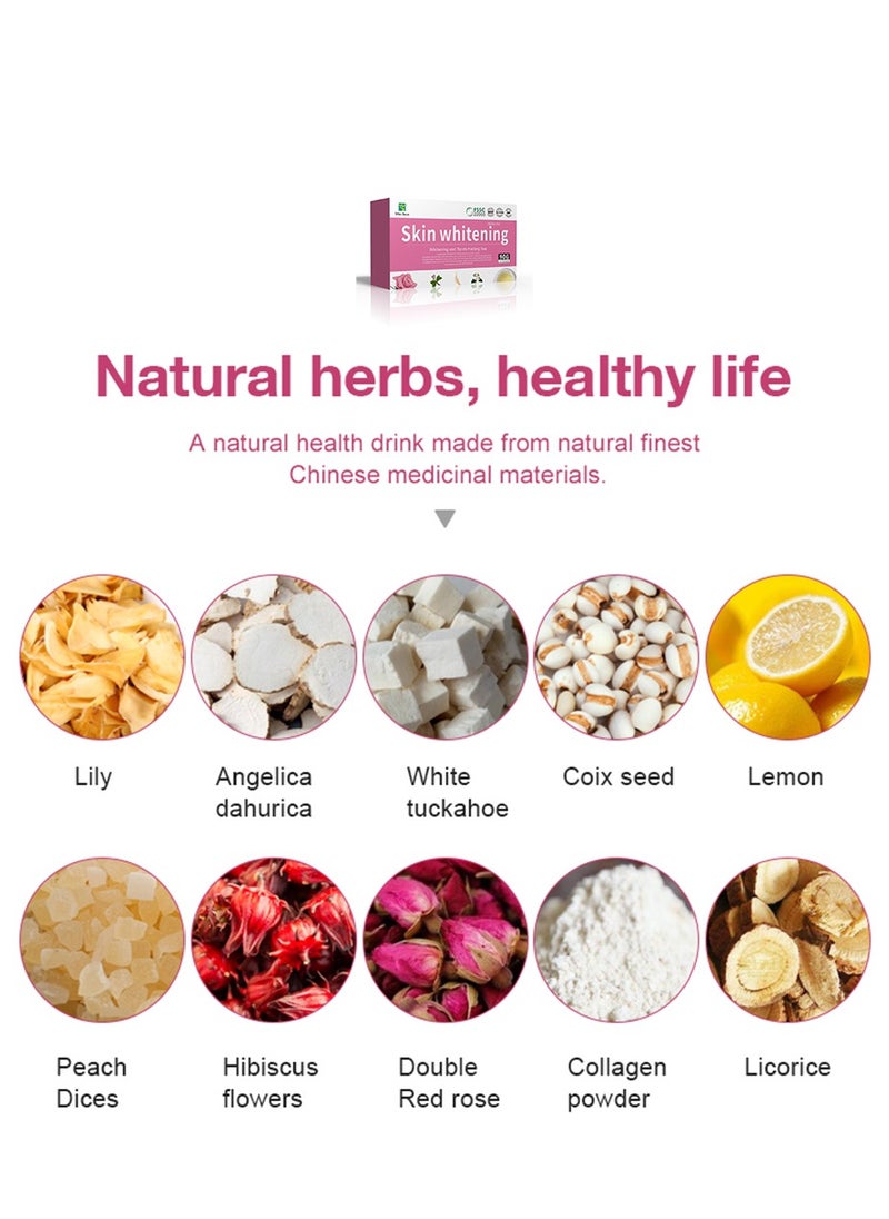30 Day Detox Slim Tea,Whiten Skin Tone,Weight Loss,Smoother Skin,Reduce Acne