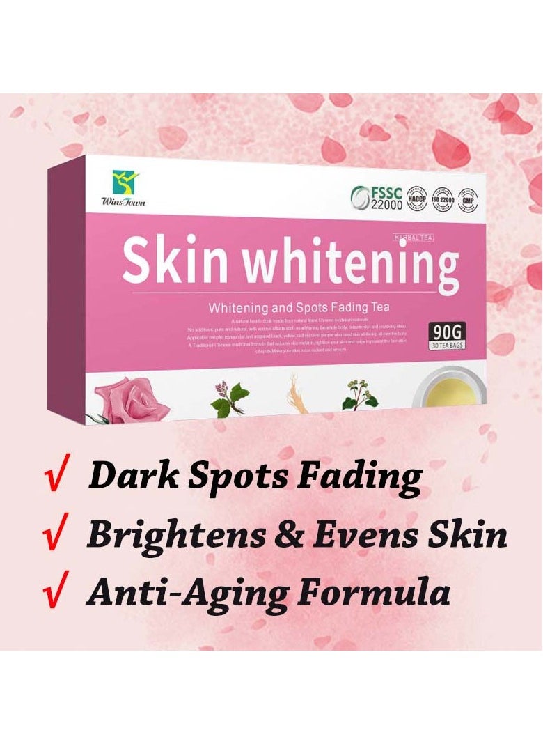 30 Day Detox Slim Tea,Whiten Skin Tone,Weight Loss,Smoother Skin,Reduce Acne