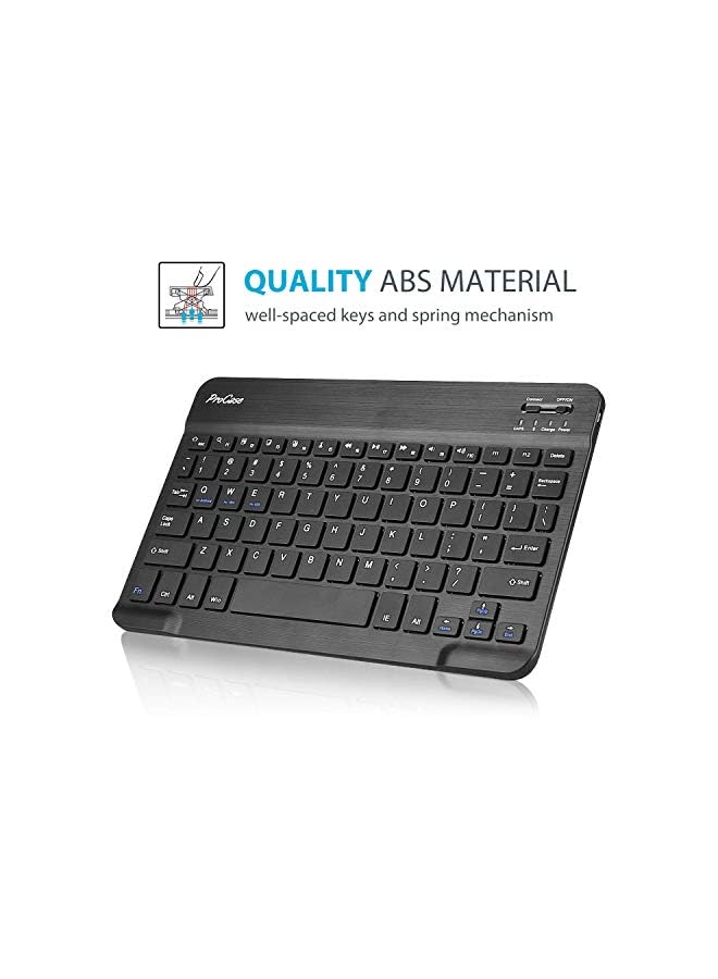 Procases Keyboard Case For Ipad Air 5/4, Ipad 10.9 Inch 2022 2020 Case With Magnetically Detachable Wireless Keyboard For Ipad 10.9" Air 5Th 4Th Generation -Black - Image 5