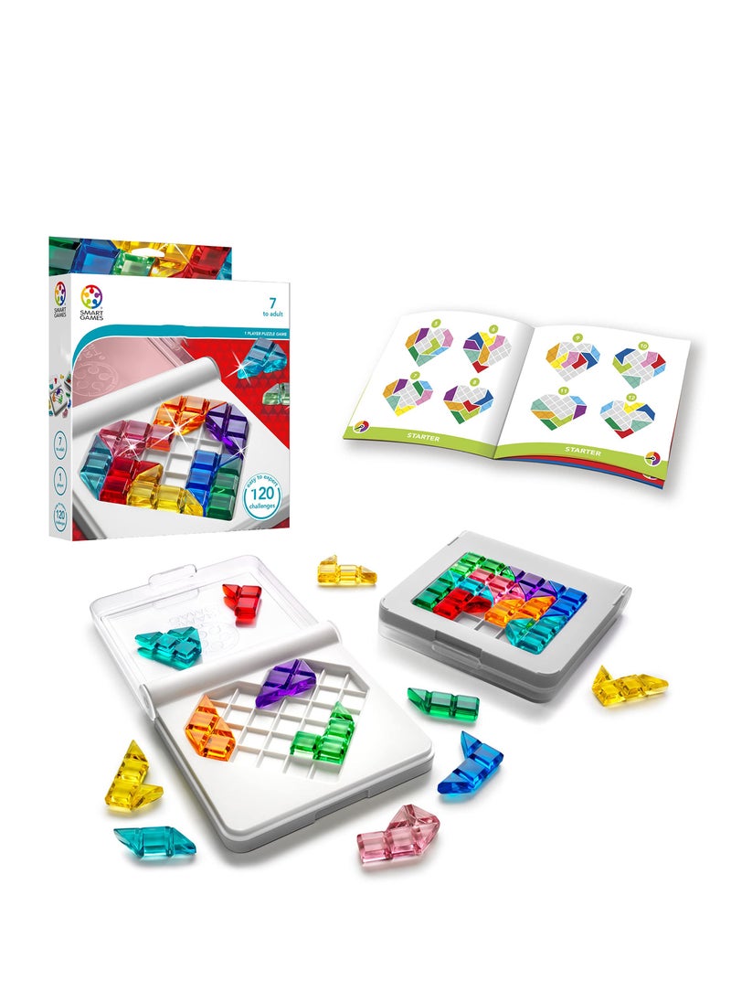 Excefore Travel Puzzle Game, Travel Game with 120 Challenges for Ages 7 - Adult, STEM-Focused Cognitive Skill-Building Brain Game, Kids and Family Travel Games  - Image 1