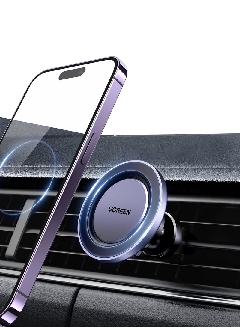 Ugreen Magnetic Car Phone Holder, Compatible With Magsafe Car Mount Mobile Holder For Car Air Vent Car Phone Mount Directly Use With iPhone 16/15/14 Series, Galaxy S24 S23 Z Flip 5 4, Xiaomi, HONOR - Image 1
