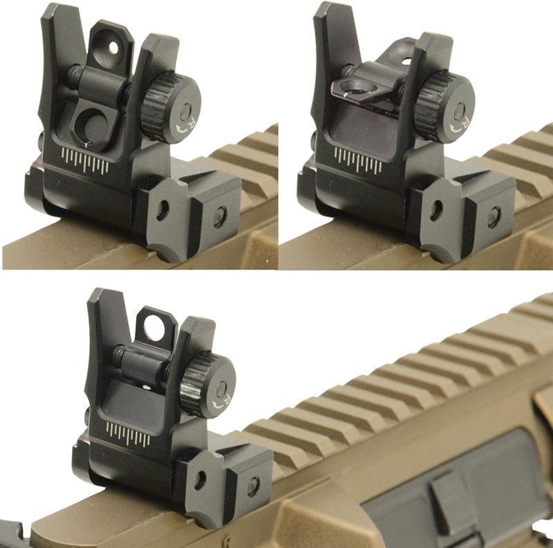 UTG Super Slim Flip-up Rear Sight - Image 4