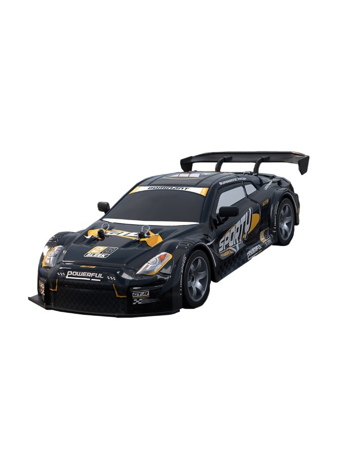 سيارة دريفت بتحكم عن بعد – سيارة سباق بدفع رباعي (4WD) بسرعة 15 كم/س، بطارية 7.4V بسعة 1000mAh، تحكم مرن بتردد 2.4GHz، امتصاص صدمات، وإطارات للانجراف – مناسبة للأطفال والكبار - Image 1