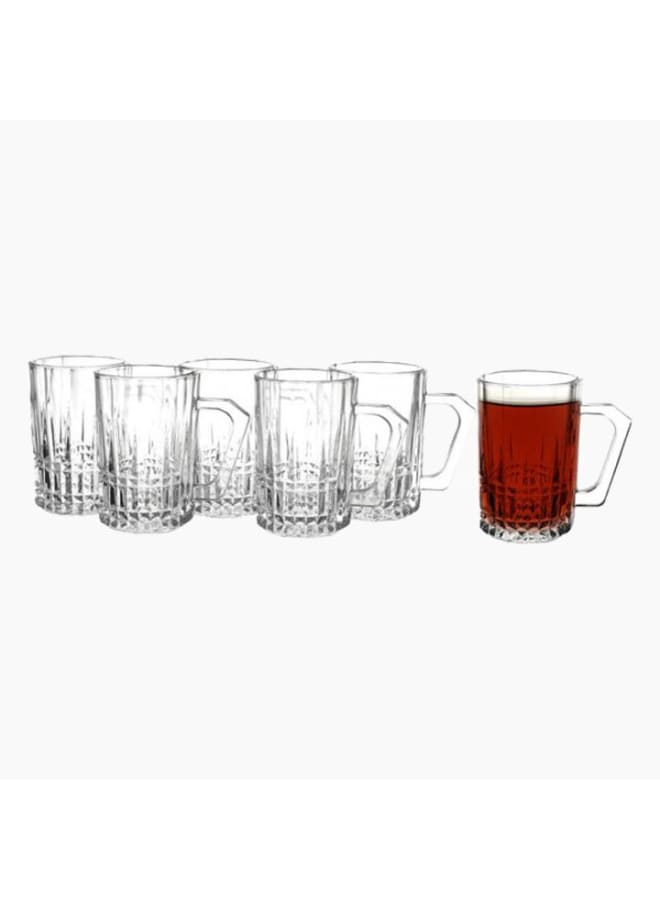 Luminarc A Set Of Tea Cups, 6 Piece, Clear - Image 2