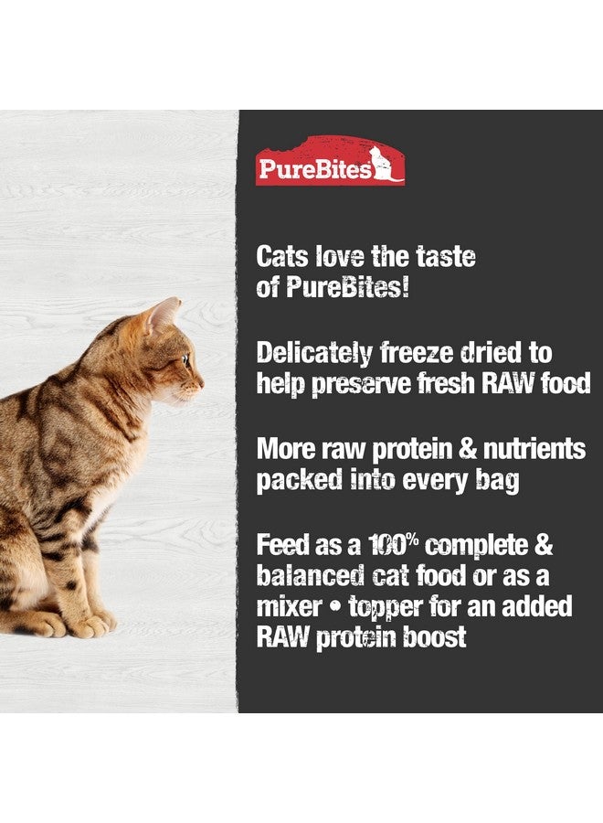 PureBites Chicken Freeze Dried Cat Food • Topper, 25 Ingredients, Made in USA, 9.2oz - Image 4