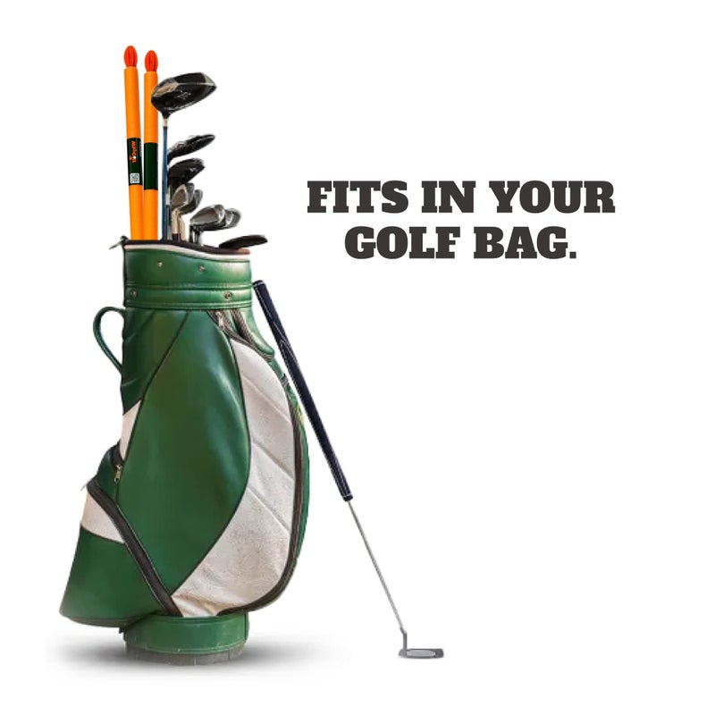 WHYGOLF Padded Golf Alignment Rods - Golf Alignment Sticks with Protective Padding, Create Golf Swing Trainer Angles Like Pro Trainers - Image 4