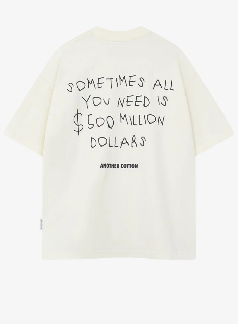 Another Cotton Lab 500$ Boxy Fit T-Shirt