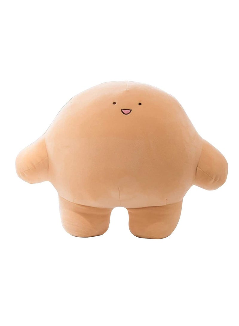 SYOSI وسادة جسم دمى البطريق اللطيف المحشوة 15.7 بوصة وسادة أسطوانية سمينة كرتونية للأطفال، لعبة احتضان فائقة النعومة هدايا للفراش، وسادة نائمة كاواي للأطفال - Image 1