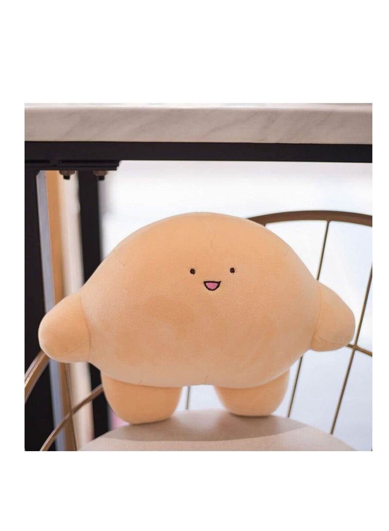 SYOSI وسادة جسم دمى البطريق اللطيف المحشوة 15.7 بوصة وسادة أسطوانية سمينة كرتونية للأطفال، لعبة احتضان فائقة النعومة هدايا للفراش، وسادة نائمة كاواي للأطفال - Image 5