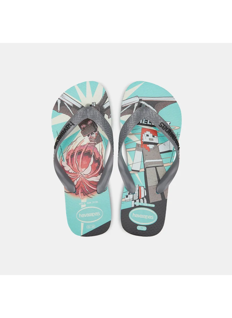 havaianas Kids' Minecraft Flip Flops