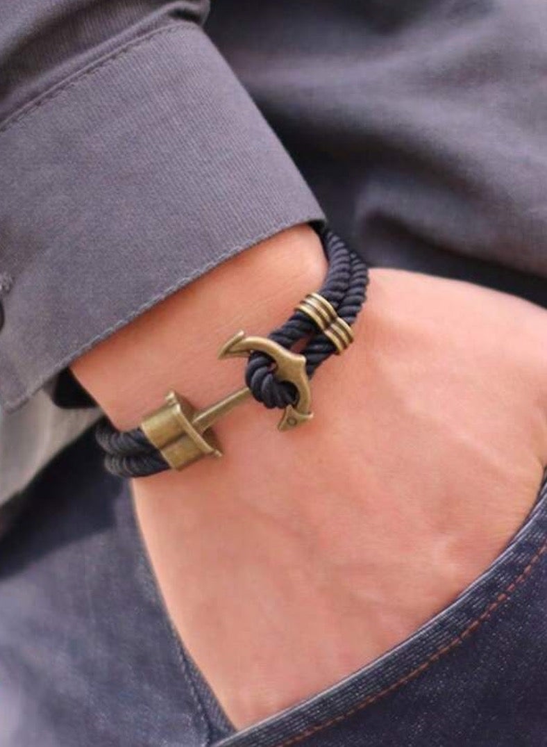 Luxury Concept Elegant Bracelet For Men Made Of High Quality Fabrics - Image 1