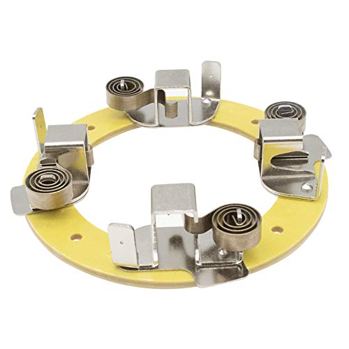 Drive-up Golf Cart Motor Brush Holder Brush Plate with Brush Springs Fits 2003 to 2007 Yamaha G22 and 2007 and Newer YDRE with DM430-06 Hitachi Motor Replaces OEM# JU2-H1840-20 - Image 2