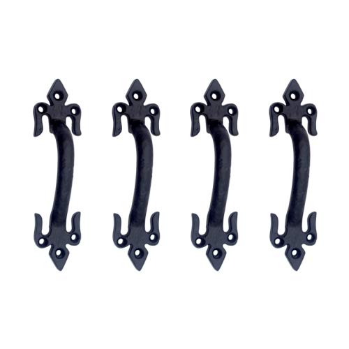 Adonai Hardware Adonai Hardware Abdi Black Antique Cabinet PullSupplied as Four Pieces per Pack - Image 1