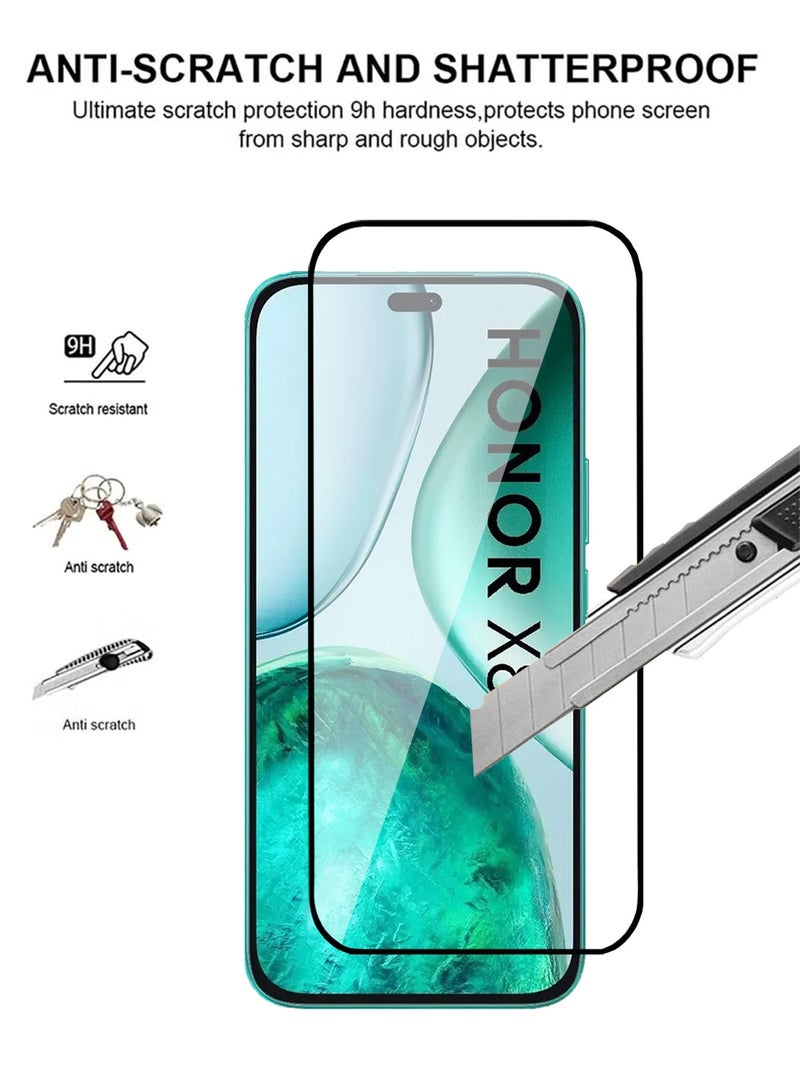 قطعتين لاصقة حماية للشاشة بتغطية كاملة لهاتف هونر X8c - Image 2